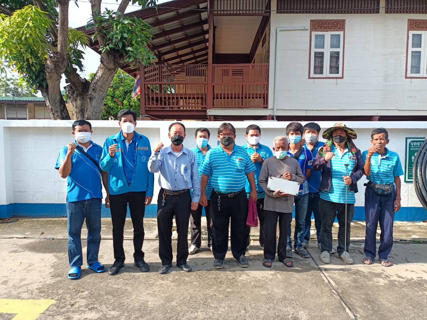 การประปาส่วนภูมิภาคสาขาสุพรรณบุรี ออกหาท่อรั่วท่อแตก