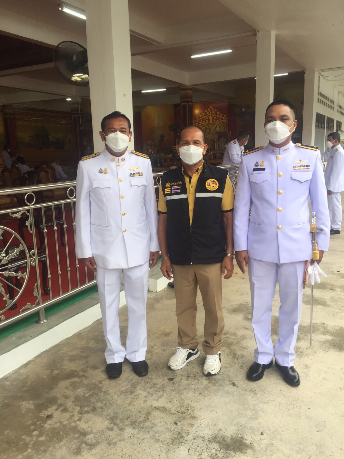 การประปาส่วนภูมิภาคสาขาจันดี เข้าร่วมพิธีทอดผ้าป่าสนับสนุนโครงการทุนเล่าเรียนหลวงสำหรับพระสงฆ์ไทย
