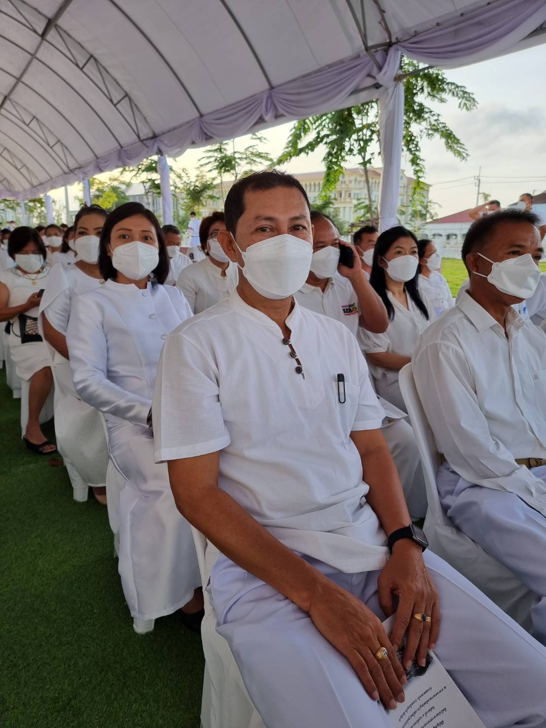 กปภ.สาขาภูเก็ต เข้าร่วมพิธีเชิญองค์ครุฑขึ้นประดิษฐานที่หน้าบันอาคารศาลากลางจังหวัดภูเก็ต (หลังใหม่) ศูนย์ราชการจังหวัดภูเก็ต