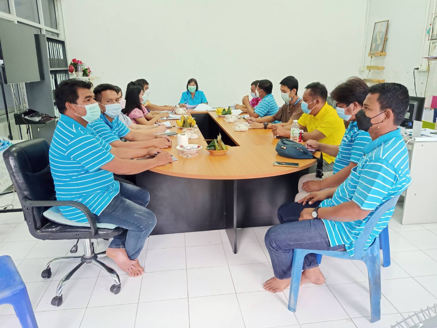 การประปาส่วนภูมิภาคสาขาคลองท่อม ได้จัดกิจกรรม Morning Talk ครั้งที่ 2/2565
