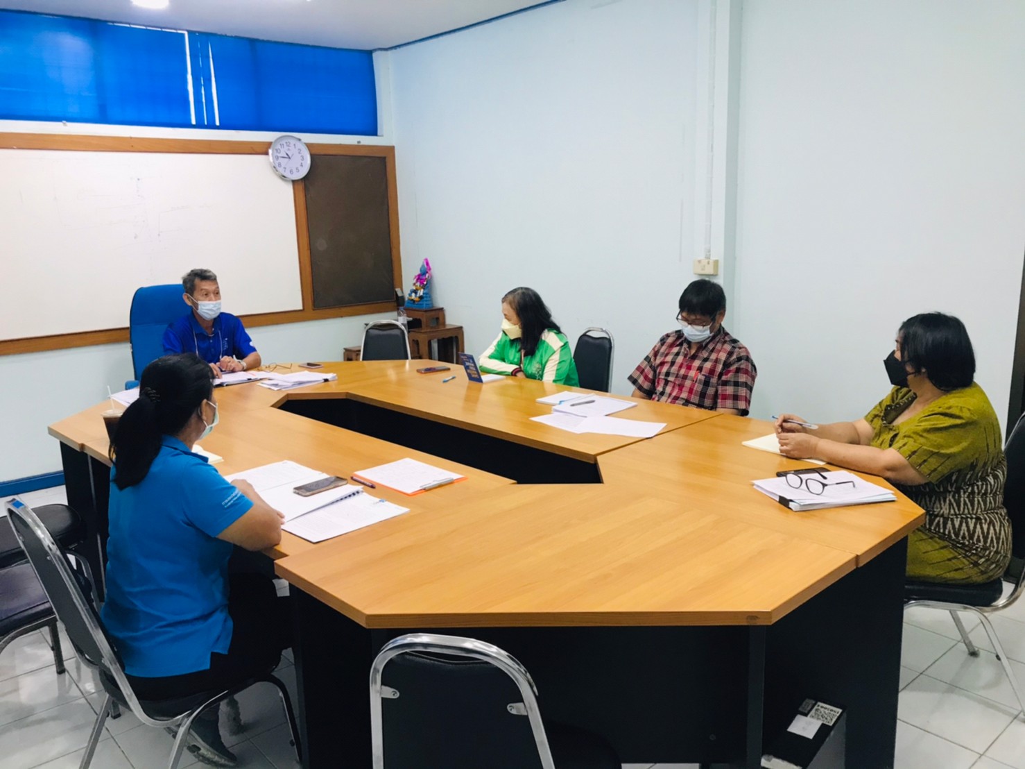 กปภ.สาขาบางปะกง จัดกิจกรรม Morning talk ครั้งที่ 1/2565