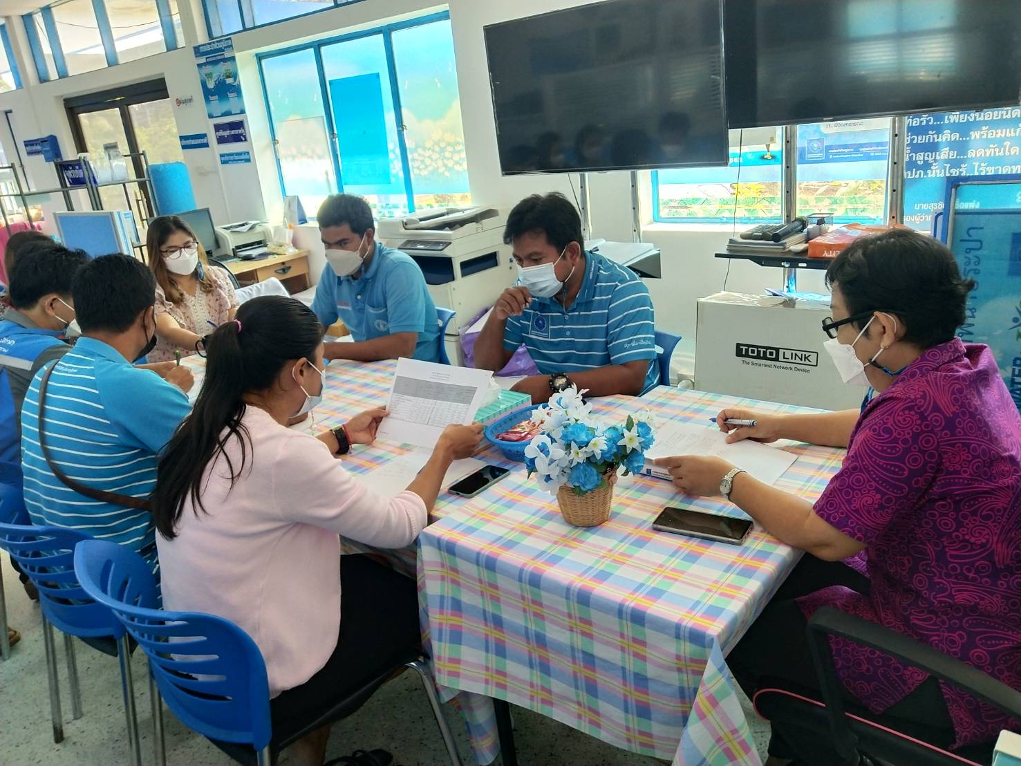 การประปาส่วนภูมิภาคสาขาอ่าวลึก ร่วมจัดกิจกรรมสนทนายามเช้า (Morning Talk) ครั้งที่ 2/2565 ประจำเดือน พฤศจิกายน