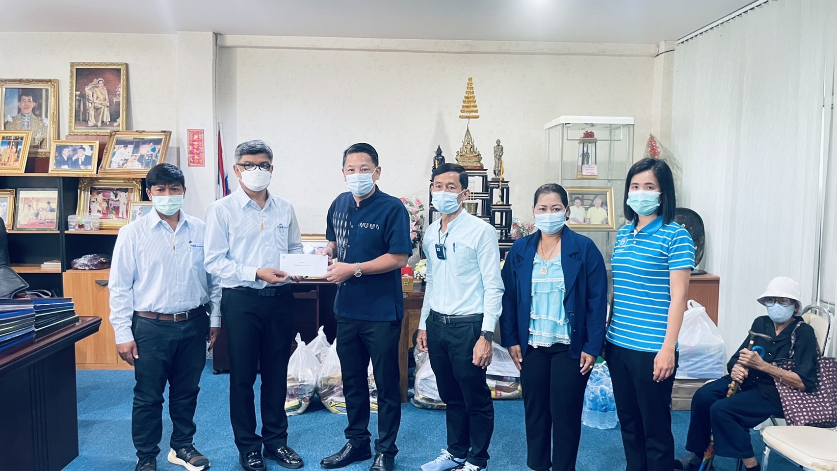 การประปาส่วนภูมิภาคสาขาชุมพร มอบทุนการศักษาให้กับโรงเรียนเทศบาลตำบลท่าตะเภา