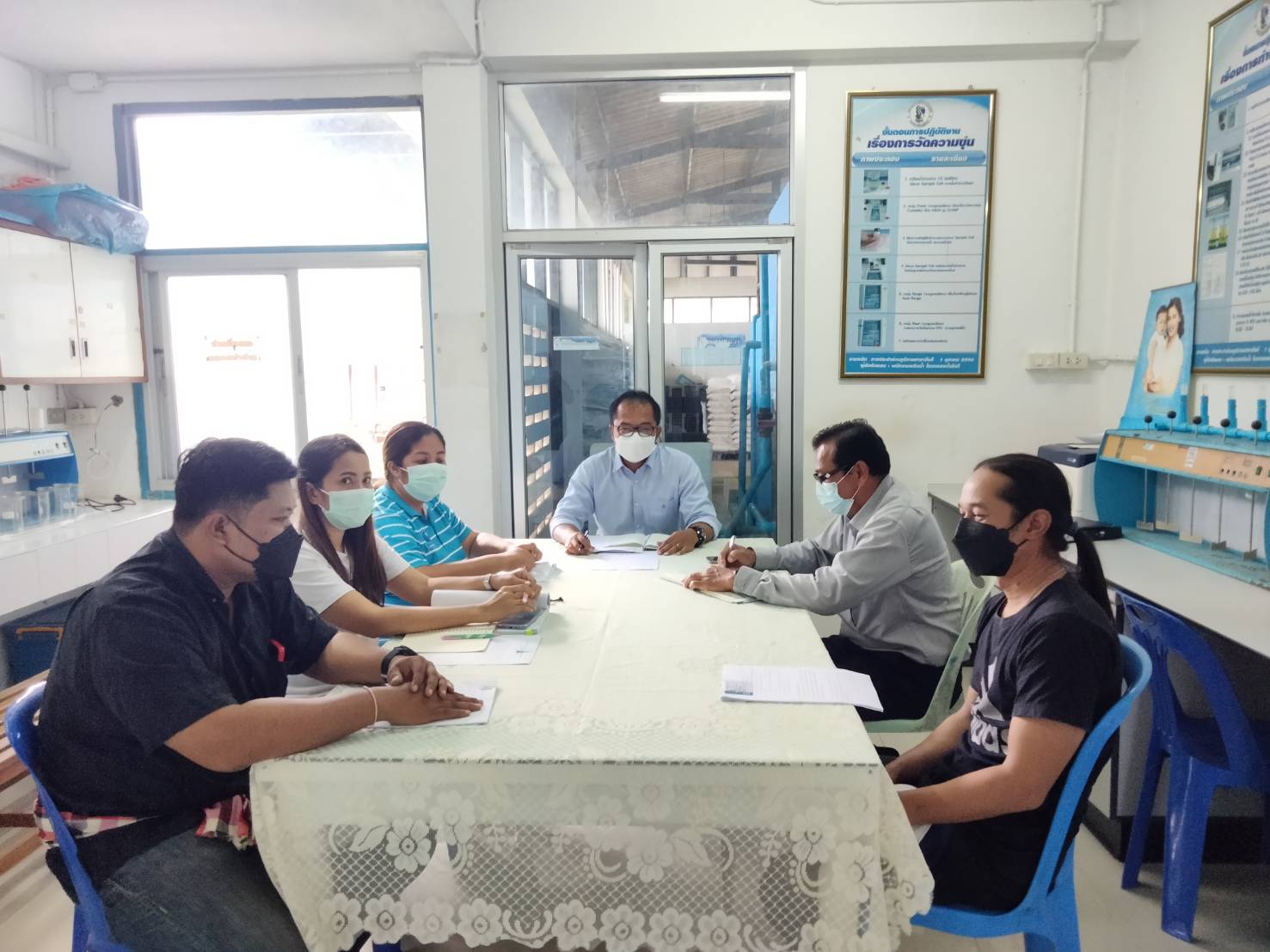การประปาส่วนภูมิภาคสาขาจันดี ร่วมประชุม บริษัท ดี.พี.ดี ซิสเท็ม จำกัด