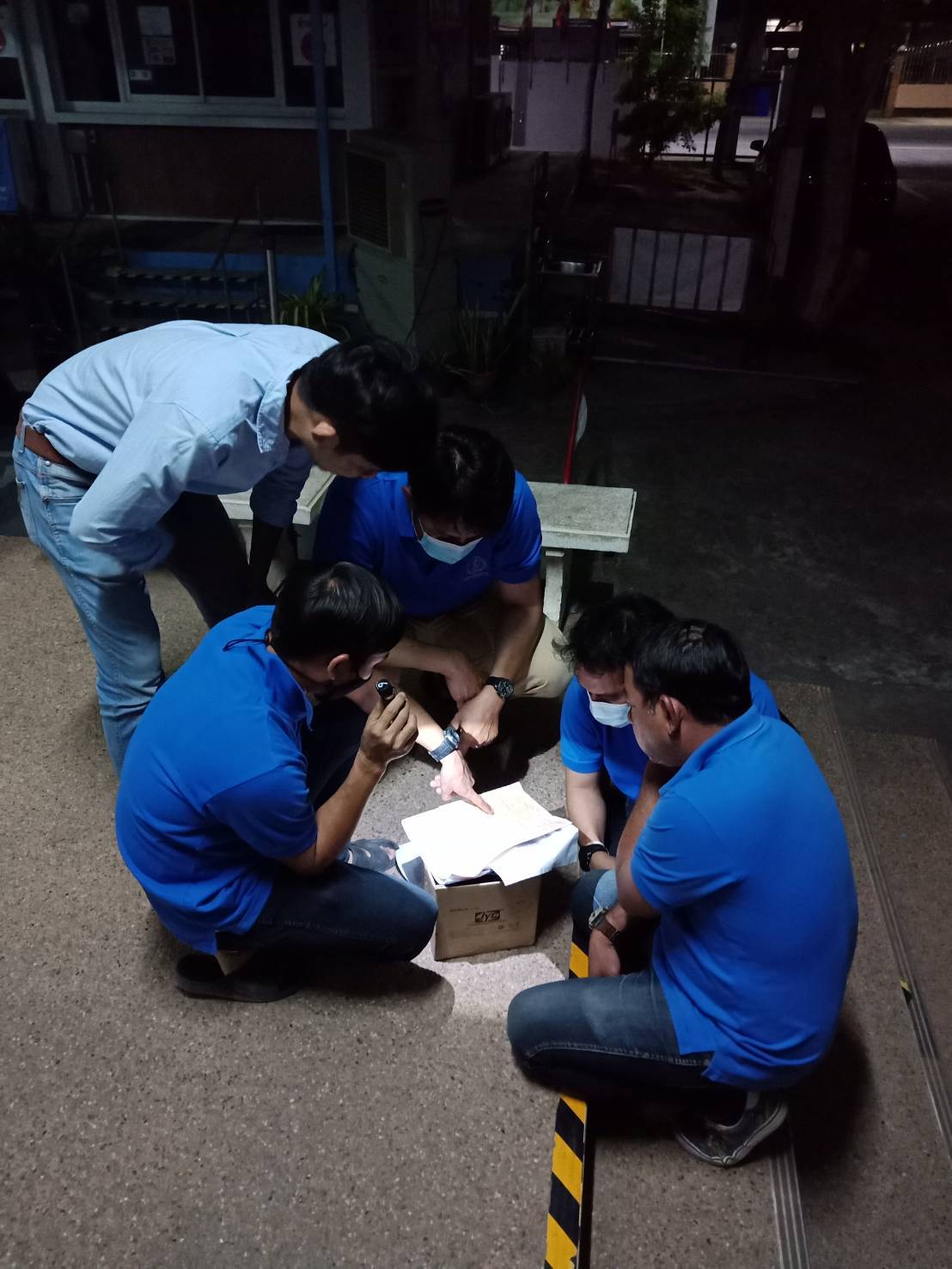 กปภ.สาขากำแพงเพชร เตรียมพร้อมทำ Step test DMA 08 ซึ่งเป็นพื้นที่เป้าหมายงาน on the job training (OJT) ในเดือนมกราคม 2565