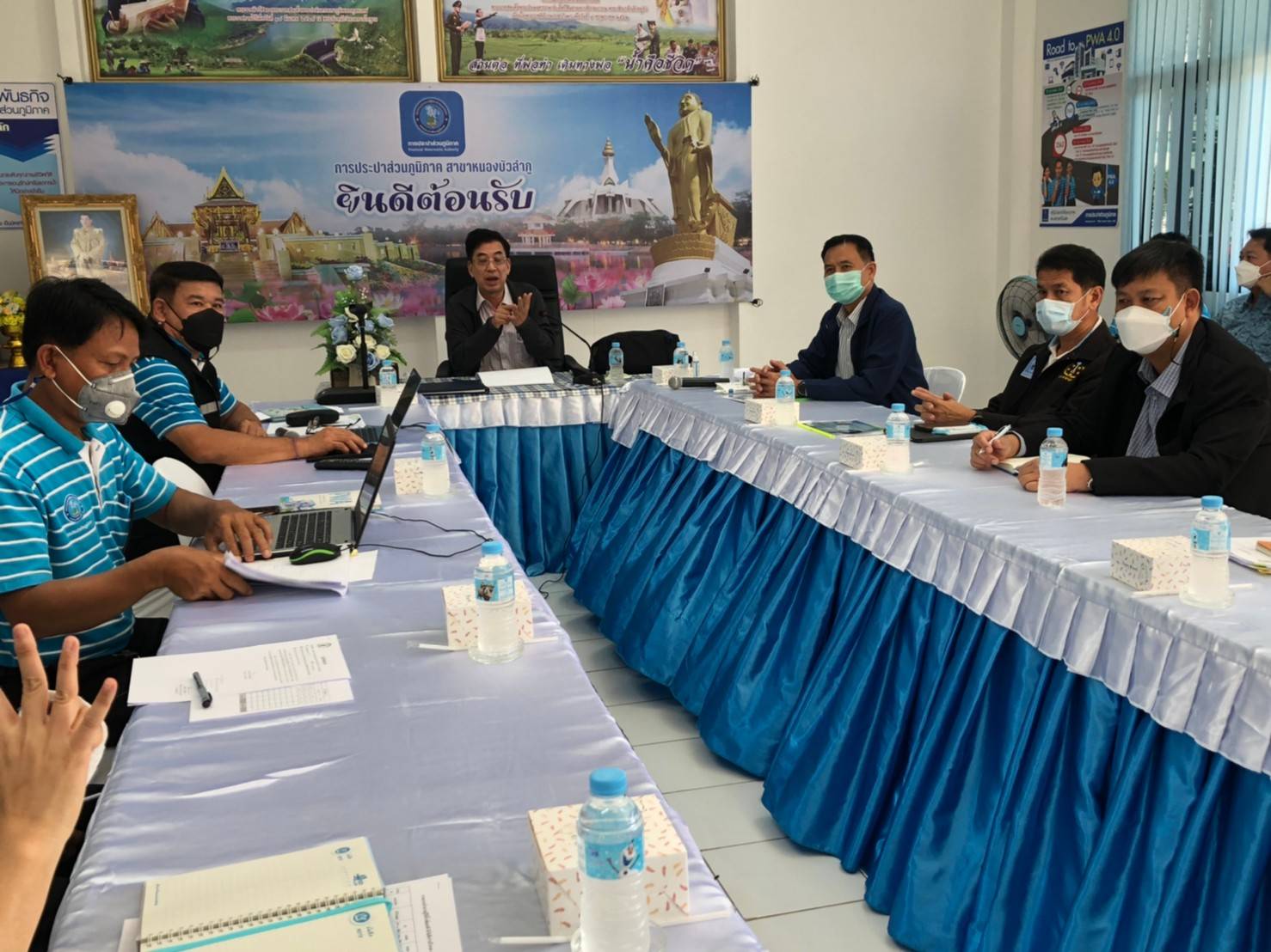 รองผู้ว่าการ (ปฏิบัติการ 2) ลงพื้นที่ตรวจเยี่ยม กปภ.สาขาในสังกัด กปภ.ข.7