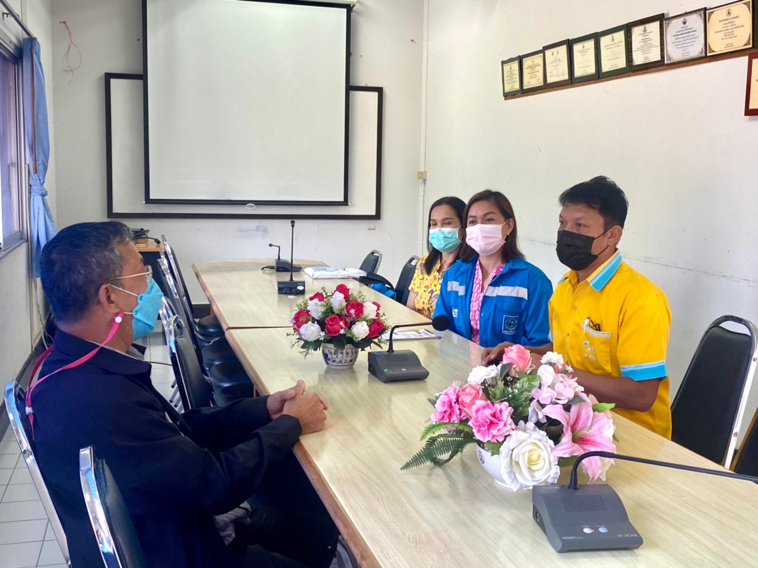 การประปาส่วนภูมิภาคสาขากระบี่ ลงพื้นที่พบสื่อมวลชน เดินหน้าประชาสัมพันธ์ โครงการ ติดมิเตอร์ใหม่ ลดราคา การประปาฯ จัดให้ 