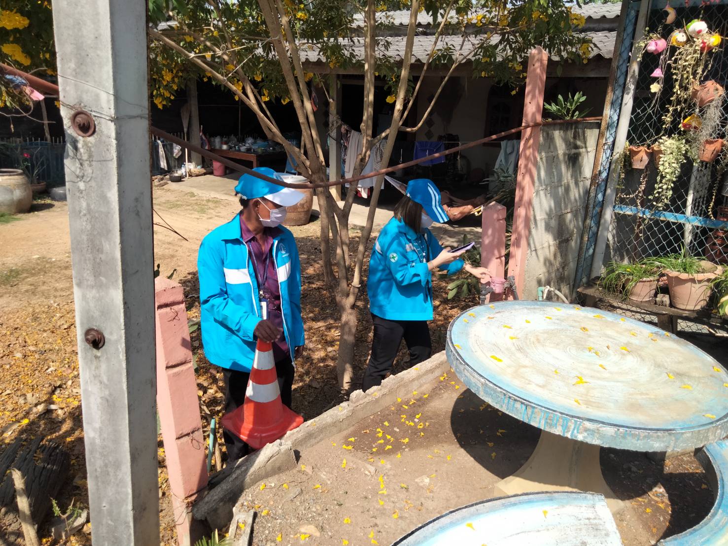 การประปาส่วนภูมิภาคสาขาเลาขวัญ ดำเนินการสุ่มมาตรประจำเดือน มกราคม 2565