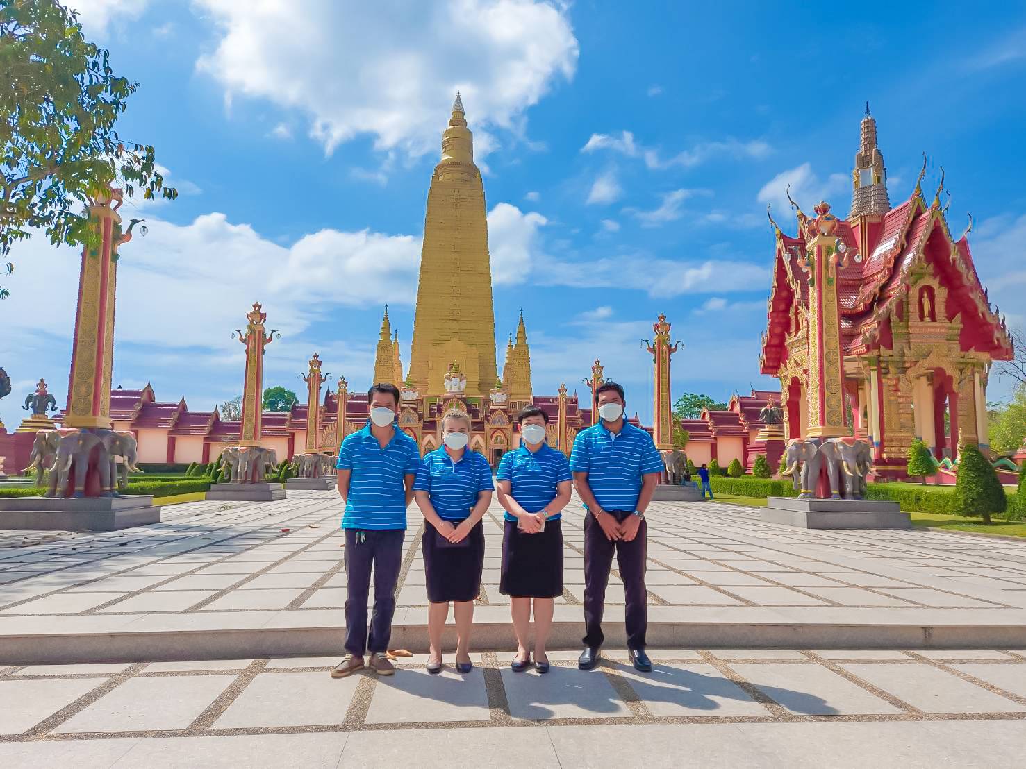 การประปาส่วนภูมิภาคสาขาอ่าวลึก เข้าร่วมพิธีเจริญพระพุทธมนต์และถวายสังฆทาน ถวายเป็นกุศลแด่ เจ้าคุณพระสินีนาฏ พิลาสกัลยาณี เนื่องในโอกาสวันคล้ายวันเกิด