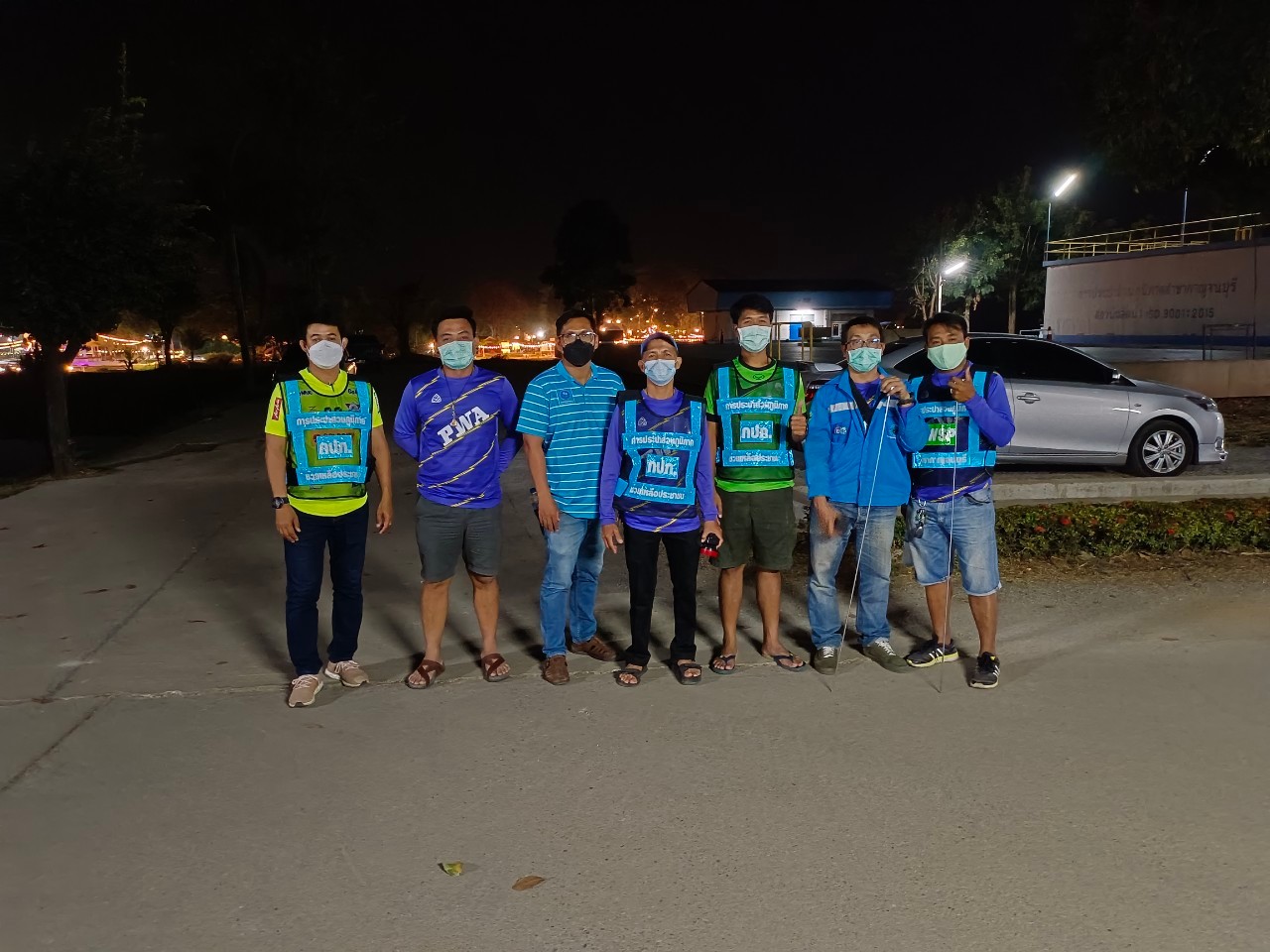 กปภ.สาขากาญจนบุรี ลงพื้นที่ ทำ Step Test ค้นหาท่อแตกรั่ว ลดปัญหาการเกิดน้ำสูญเสีย