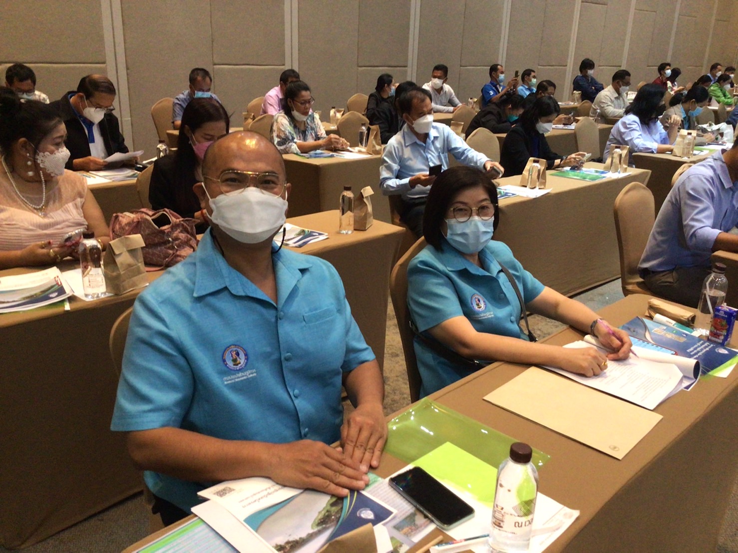 กปภ.สาขาท่ามะกา เข้าร่วมประชุมรับฟังความคิดเห็นของประชาชน ครั้งที่ 1 (ปฐมนิเทศโครงการ) โครงการศึกษาการบริหารจัดการน้ำพื้นที่รอยต่อลุ่มน้ำแม่กลอง เพชรบุรี-ประจวบคีรีขันธ์ โดย สทนช. วันศุกร์ที่ 28 มกราคม 2565