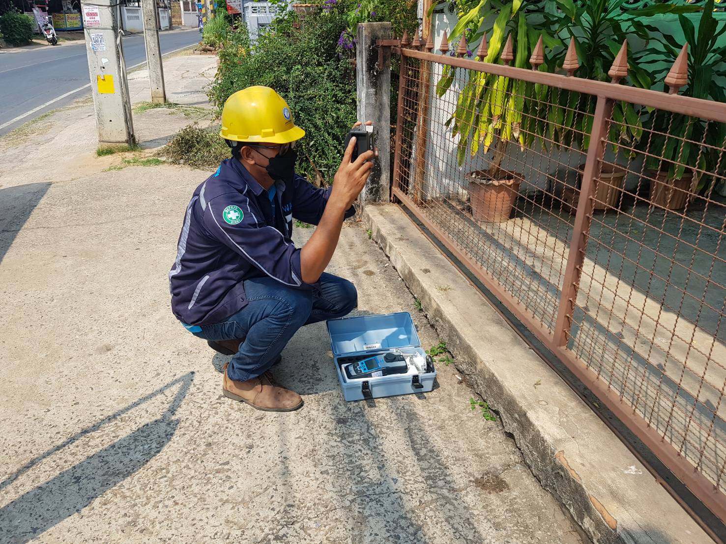 กปภ.สาขามหาสารคาม ตรวจสอบและเฝ้าระวังคุณภาพน้ำในระบบจำหน่ายตามโครงการน้ำประปาดื่มได้