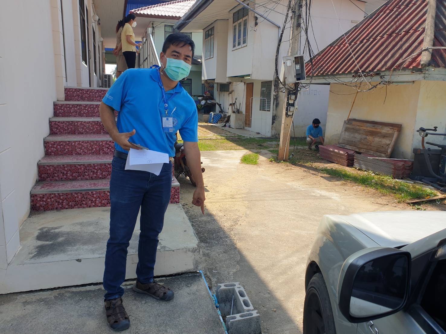 กปภ.สาขาสมุทรสงคราม ตรวจสอบระบบท่อประปาภายใน ณ ที่ว่าการอำเภอบางคนที แก้ปัญหาค่าน้ำประปาสูงผิดปกติ