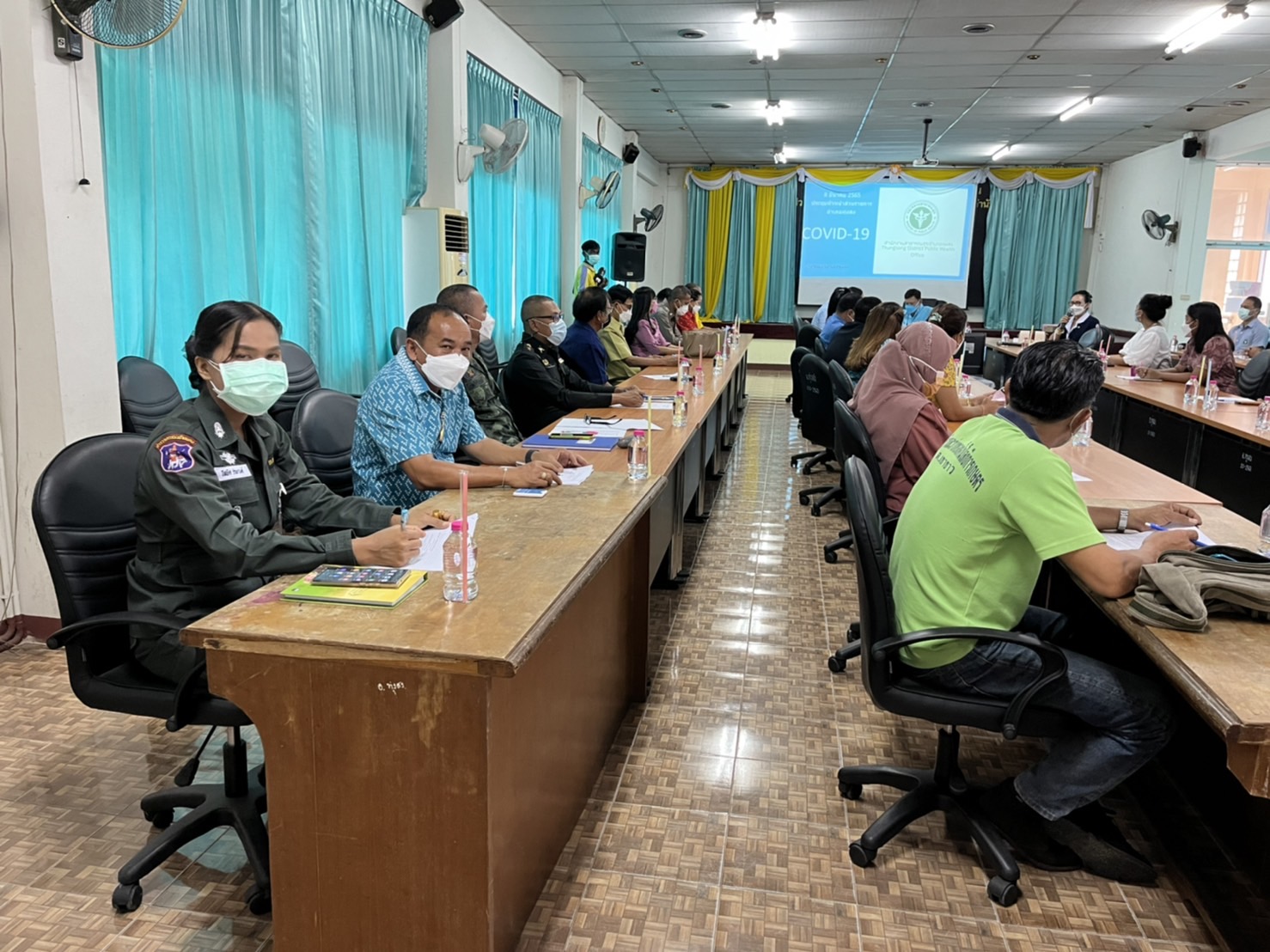 การประปาส่วนภูมิภาคสาขาทุ่งสง ร่วมประชุมหัวหน้าส่วนราชการอำเภอทุ่งสง ประจำเดือนมีนาคม 2565
