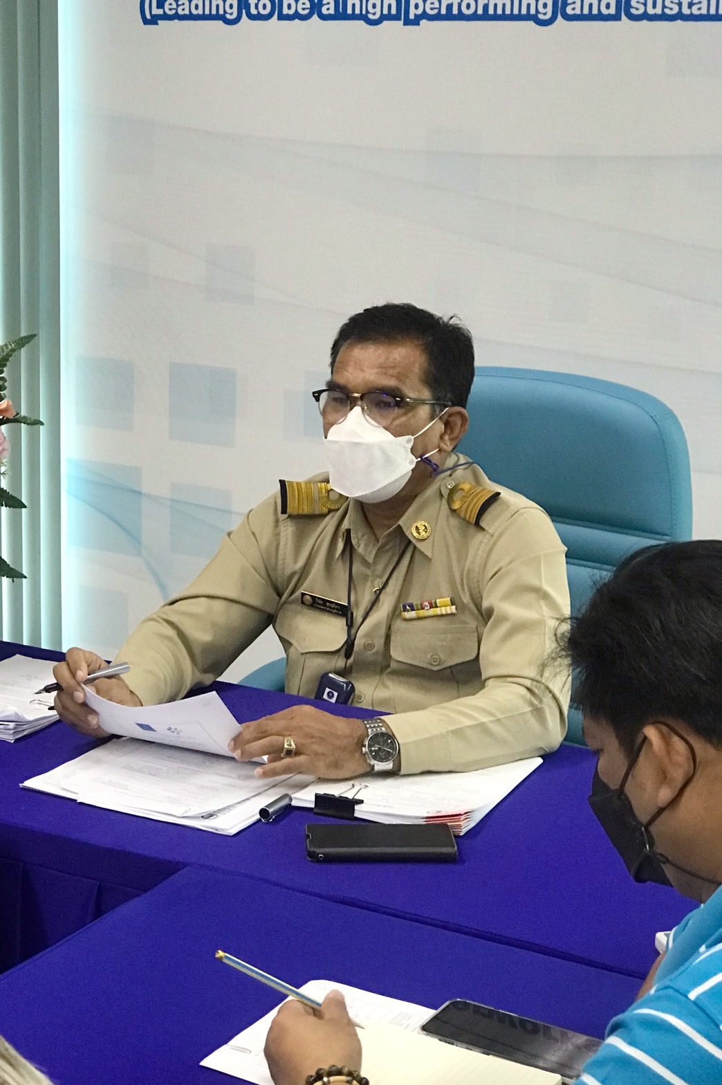 กปภ.สาขาคลองหลวง จัดกิจกรรมสนทนายามเช้า (Morning Talk) ประจำเดือนกุมภาพันธ์ (ครั้งที่ 5/2565) และเดือน มีนาคม (ครั้งที่ 6/2565)