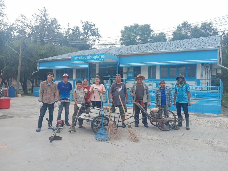 กปภ.สาขาศีขรภูมิร่วมจัดกิจกรรม Big Cleaning Dayมีนาคม 2565