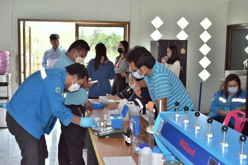 กปภ.สาขาเดชอุดมจัดกิจกรรม อบรมให้ความรู้ระบบผลิตน้ำประปา อบต.โสกแสง