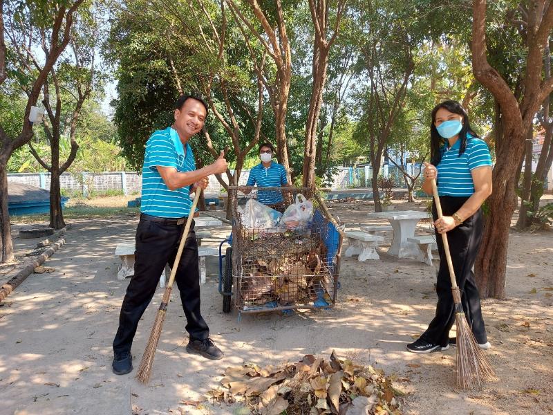 กปภ.สาขาศรีสะเกษจัดกิจกรรม Big Cleaning Day ครั้งที่ 1ปี 2565