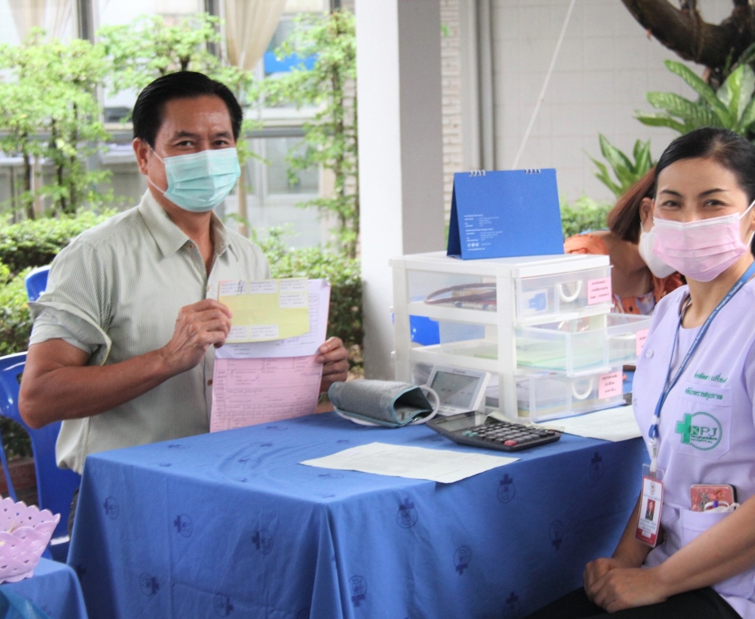 กปภ.ข.๗ ร่วมกิจกรรม ตรวจสุขภาพประจำปี ๒๕๖๕