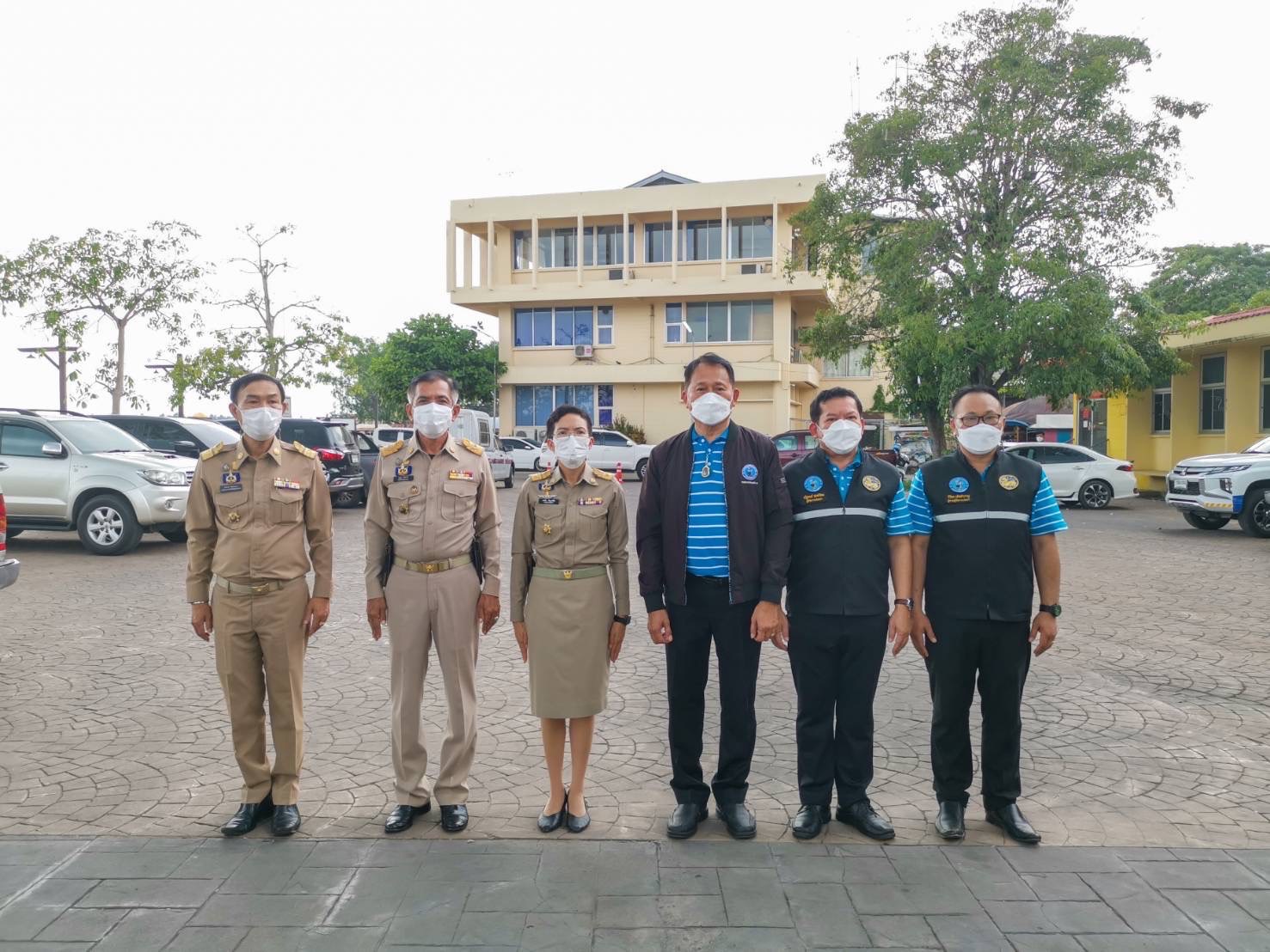 กปภ.ข.3 และ กปภ.สาขาสมุทรสงคราม ให้การต้อนรับ นายธนาคม จงจิระ อธิบดีกรมการปกครอง ประธานกรรมการการประปาส่วนภูมิภาค ในโอกาสลงพื้นที่ตรวจราชการในพื้นที่จังหวัดสมุทรสงคราม