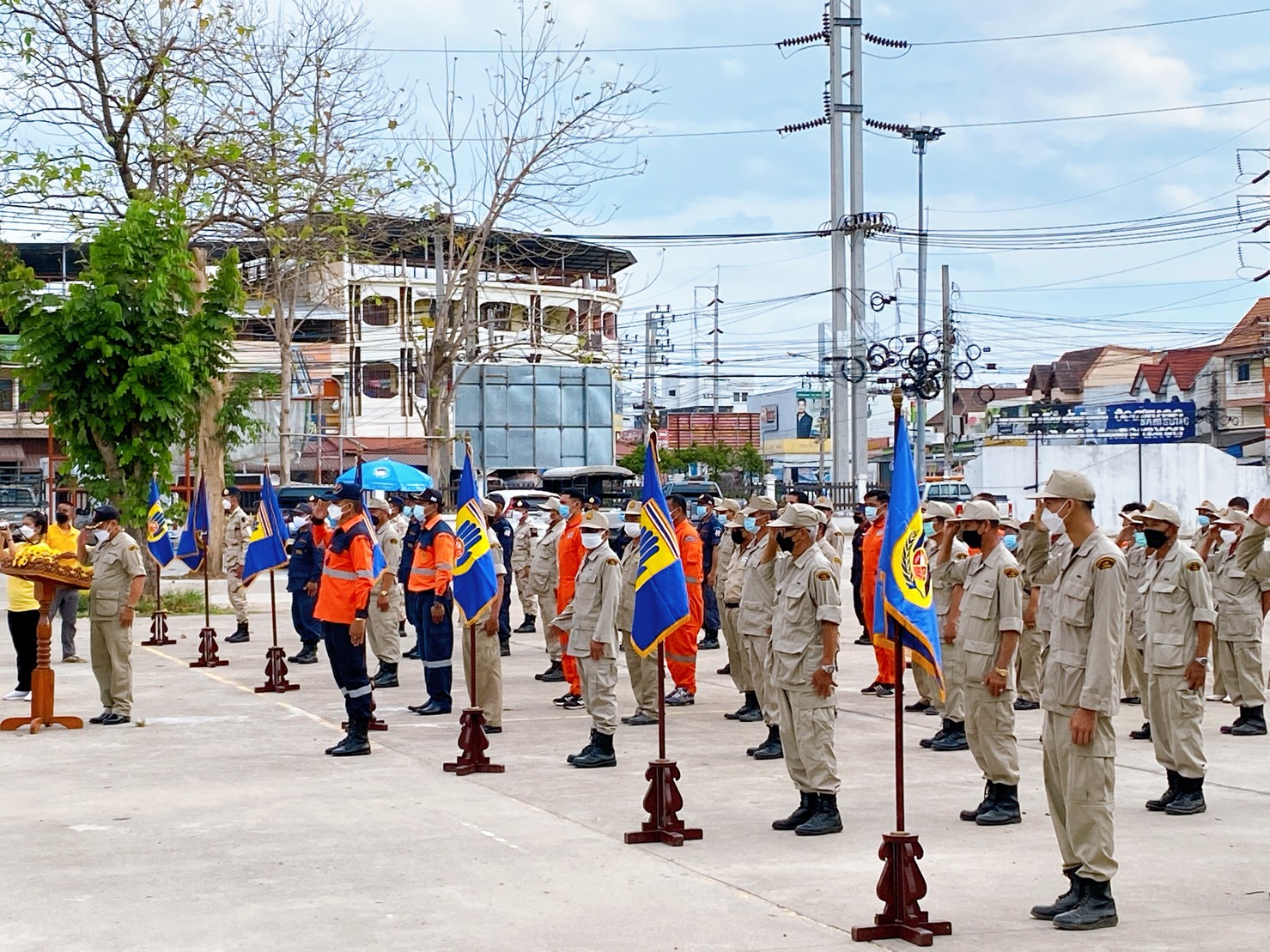 กปภ.สาขาฮอด ร่วมกิจกรรมเนื่องใน "วัน อปพร." ประจำปี ๒๕๖๕