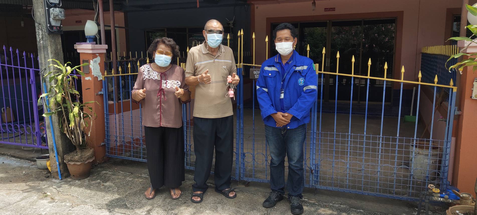 กปภ.สาขากำแพงเพชร รุด!!ตรวจสอบน้ำไม่ไหล พบปิดประตูน้ำไว้ พร้อมให้คำแนะนำ