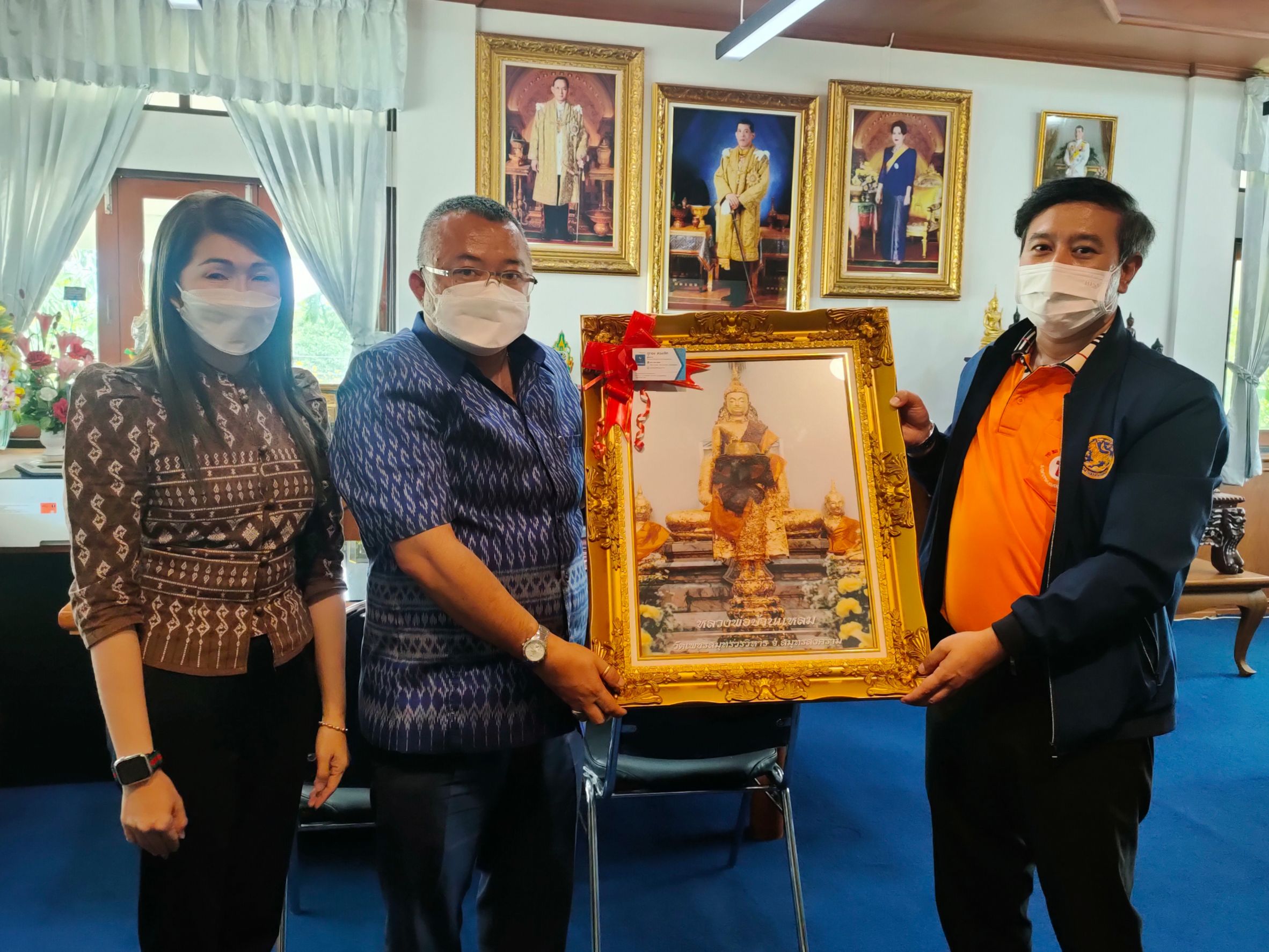 กปภ.สาขาสมุทรสาคร เข้าพบนายอำเภอบ้านแพ้ว หารือบูรณาการร่วมกันยกระดับการให้บริการประชาชน