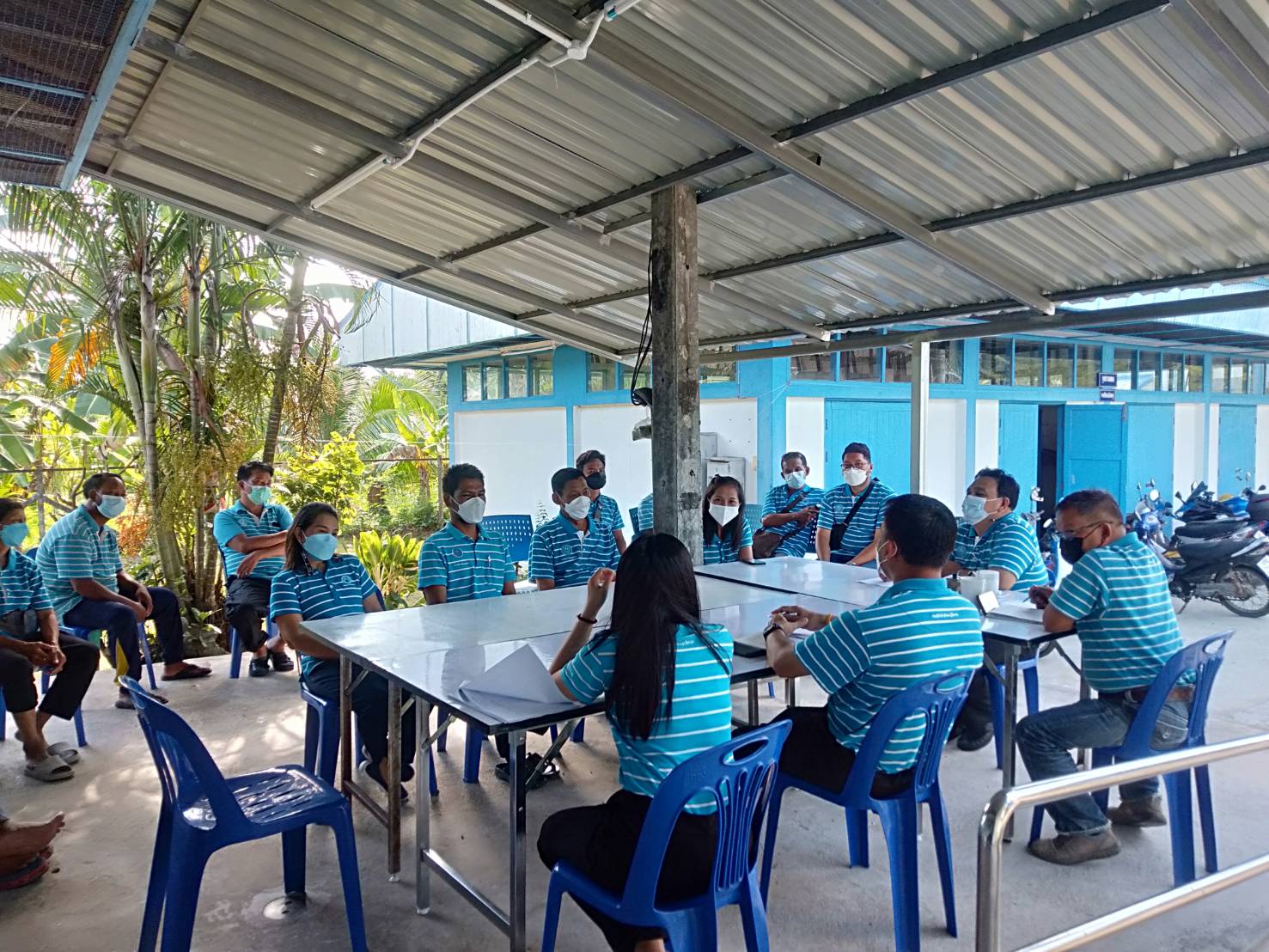 การประปาส่วนภูมิภาคสาขาระโนด กิจกรรม Morning Talk ครั้งที่ 6/2565