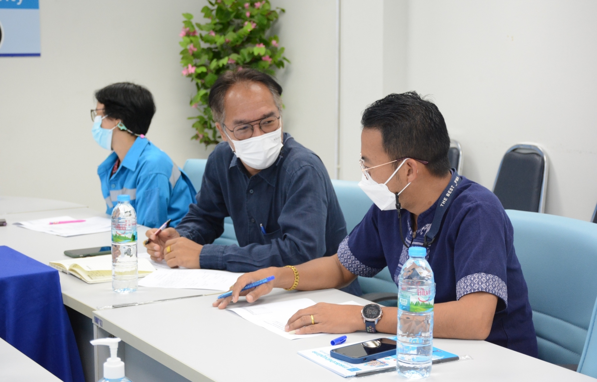 การประปาส่วนภูมิภาคสาขารังสิต (ชั้นพิเศษ) จัดประชุมหัวหน้างานและตัวแทนพนักงาน โครงการ (Morning Talk) ประจำเดือน มีนาคม 2565