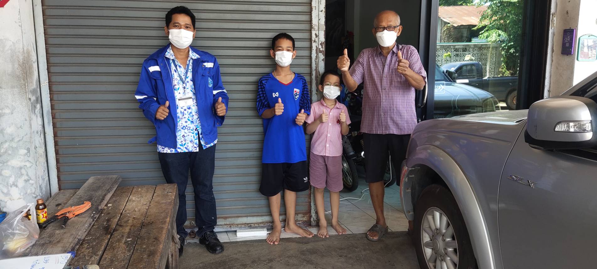 กปภ.สาขากำแพงเพชร ตรวจสอบน้ำไหลอ่อน พบท่อขาดซ่อมทันที