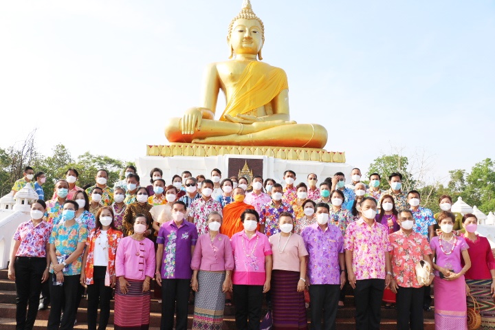 กปภ.สาขากำแพงเพชร ร่วมกิจกรรม งานสืบสานวัฒนธรรมประเพณีสงกรานต์ ประจำปี 2565