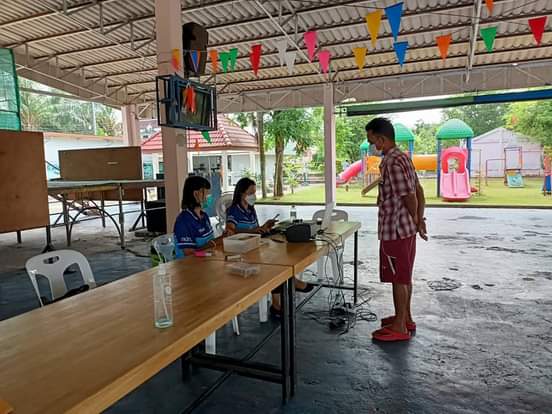 การประปาส่วนภูมิภาคสาขาคลองท่อมออกรับชำระค่าน้ำประปานอกสถานที่ ณ สำนักงานเทศบาลตำบลลำทับ ตำบลลำทับ อำเภอลำทับ จังหวัดกระบี่