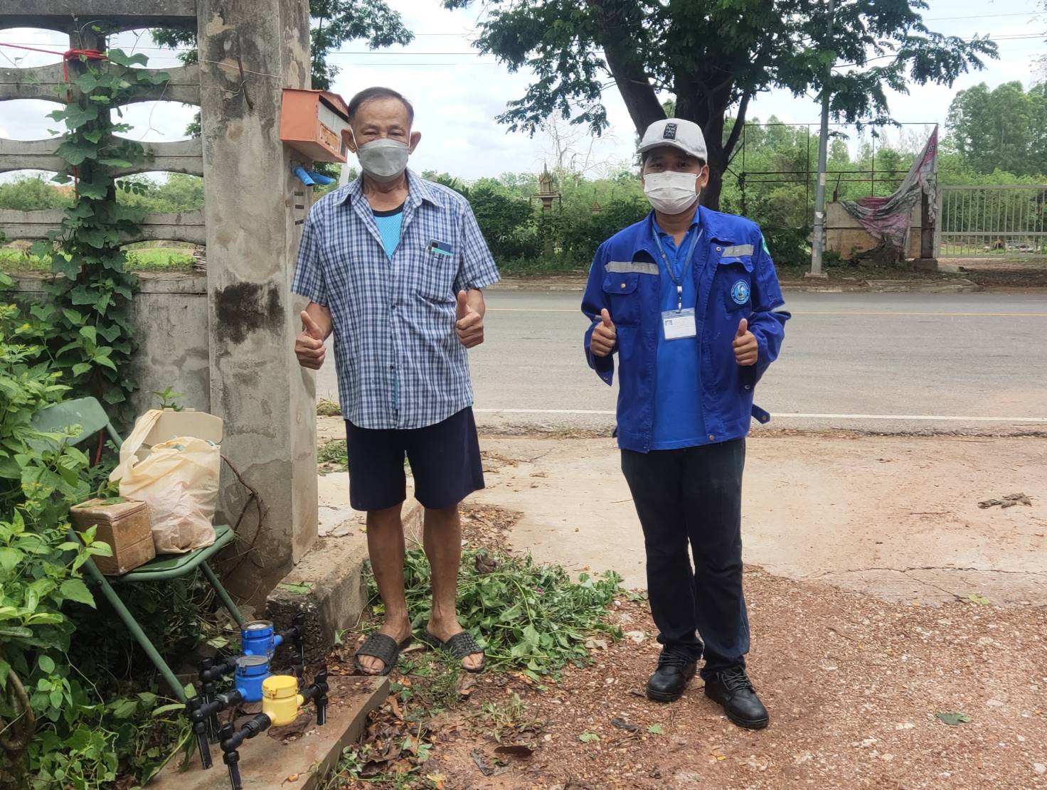 คลายความกังวลให้ลูกค้า หลังพบมาตรวัดน้ำสลับกัน กปภ.สาขากำแพงเพชร แก้ไขให้ทันใจ