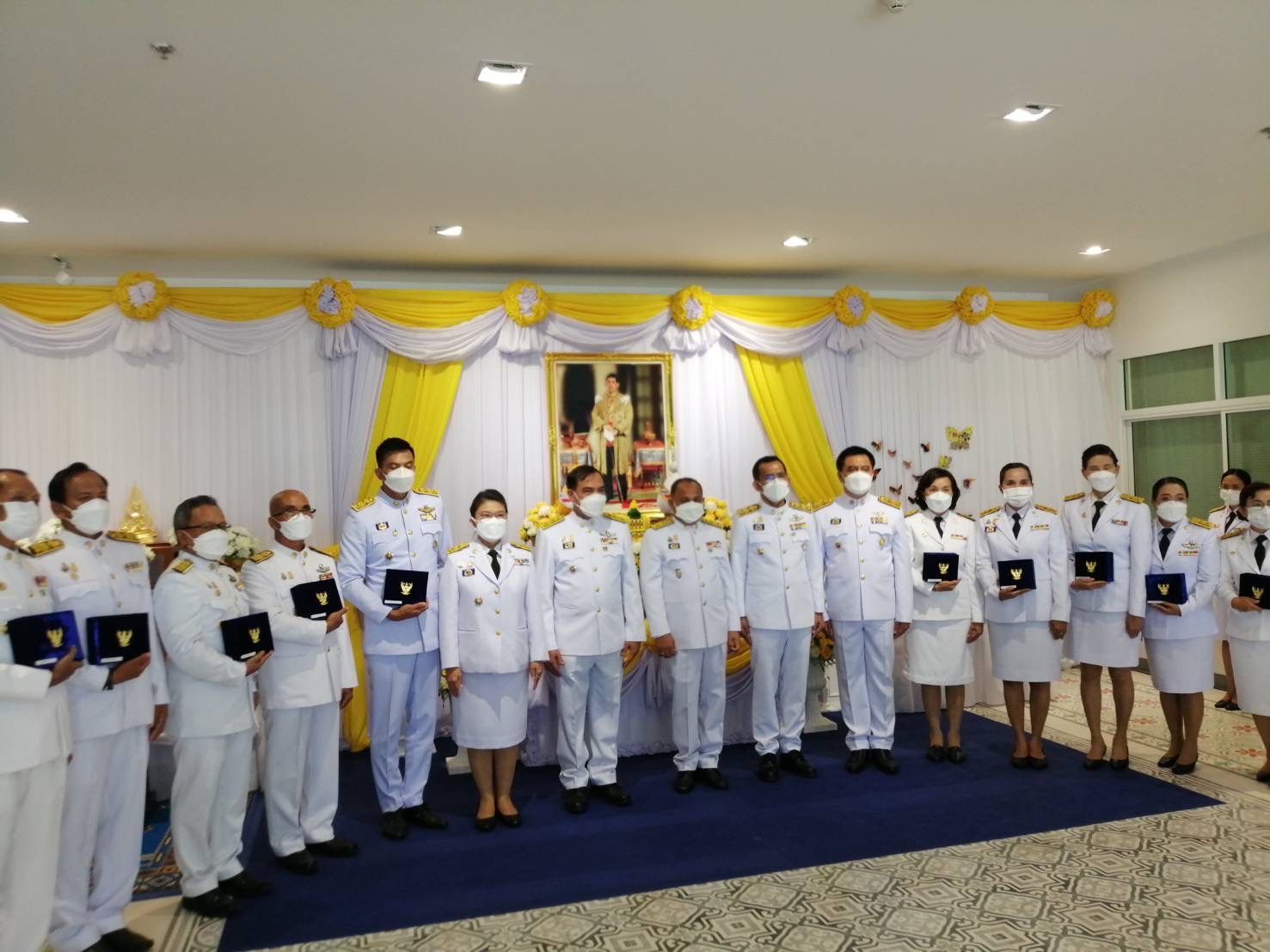 กปภ.สาขาภูเก็ต เข้าร่วมเป็นเกียรติในพิธีพระราชทานเครื่องราชอิสริยาภรณ์ชั้นสายสะพาย ประจำปี 2564