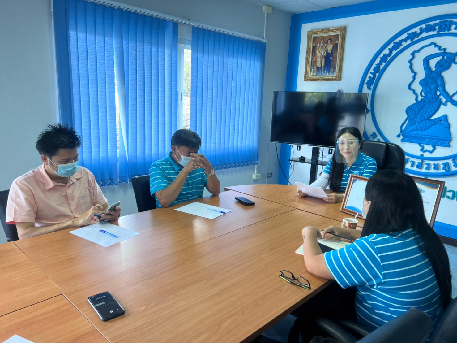 กปภ.สาขาสุวรรณภูมิร่วมจัดกิจกรรมสนทนายามเช้า (Morning Talk)ครั้งที่ 8/2565 ประจำเดือน พฤษภาคม 2565