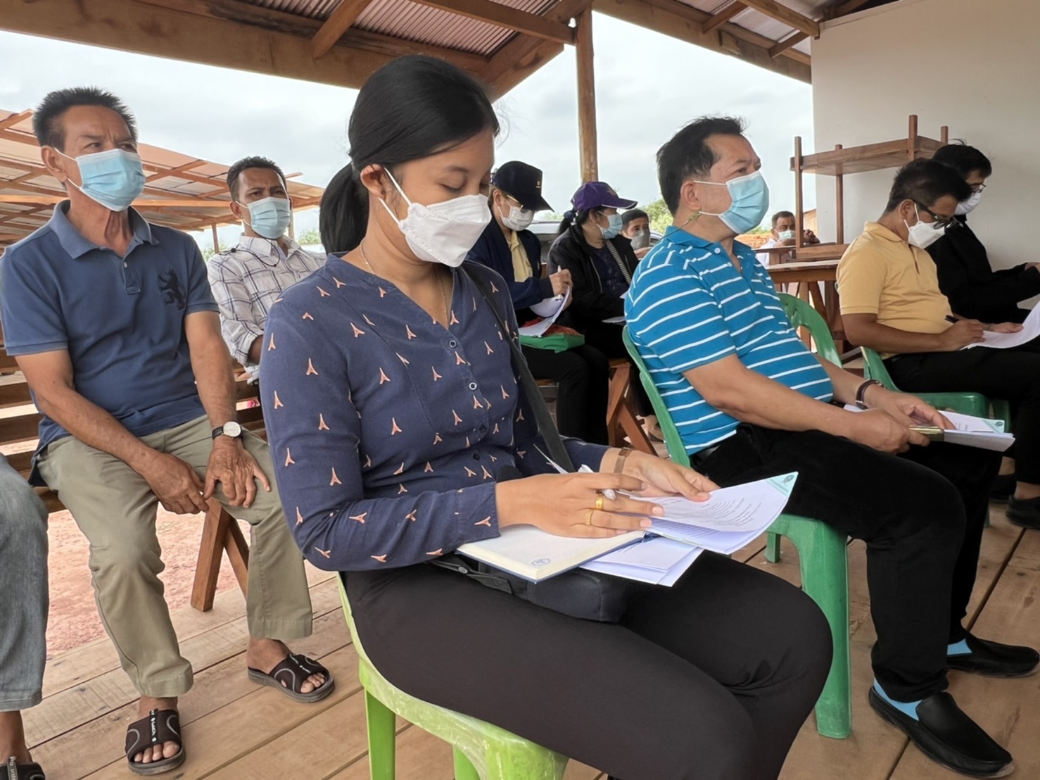 กปภ.สาขาสมุทรสงคราม ร่วมลงพื้นที่ตรวจสอบการปรับปรุงทรัพย์สินที่เกิดจากการดำเนินการโครงการแก้มลิงทุ่งหิน จังหวัดสมุทรสงคราม