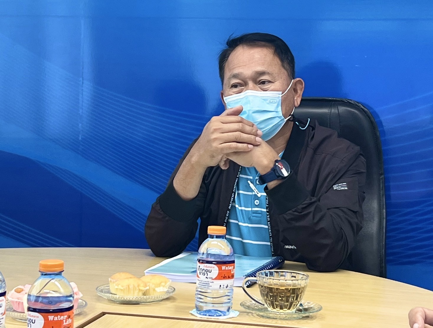 กปภ.​สาขา​สมุทรสงคราม​ ให้การต้อนรับ ผช.ผอ.กปภ.ข.3 และ คณะ ในโอกาสลงพื้นที่ตรวจเยี่ยมและมอบนโยบายด้านการจ่ายน้ำ และการลดน้ำสูญเสียในพื้นที่จ่ายน้ำของสถานีจ่ายน้ำแพรกหนามแดง