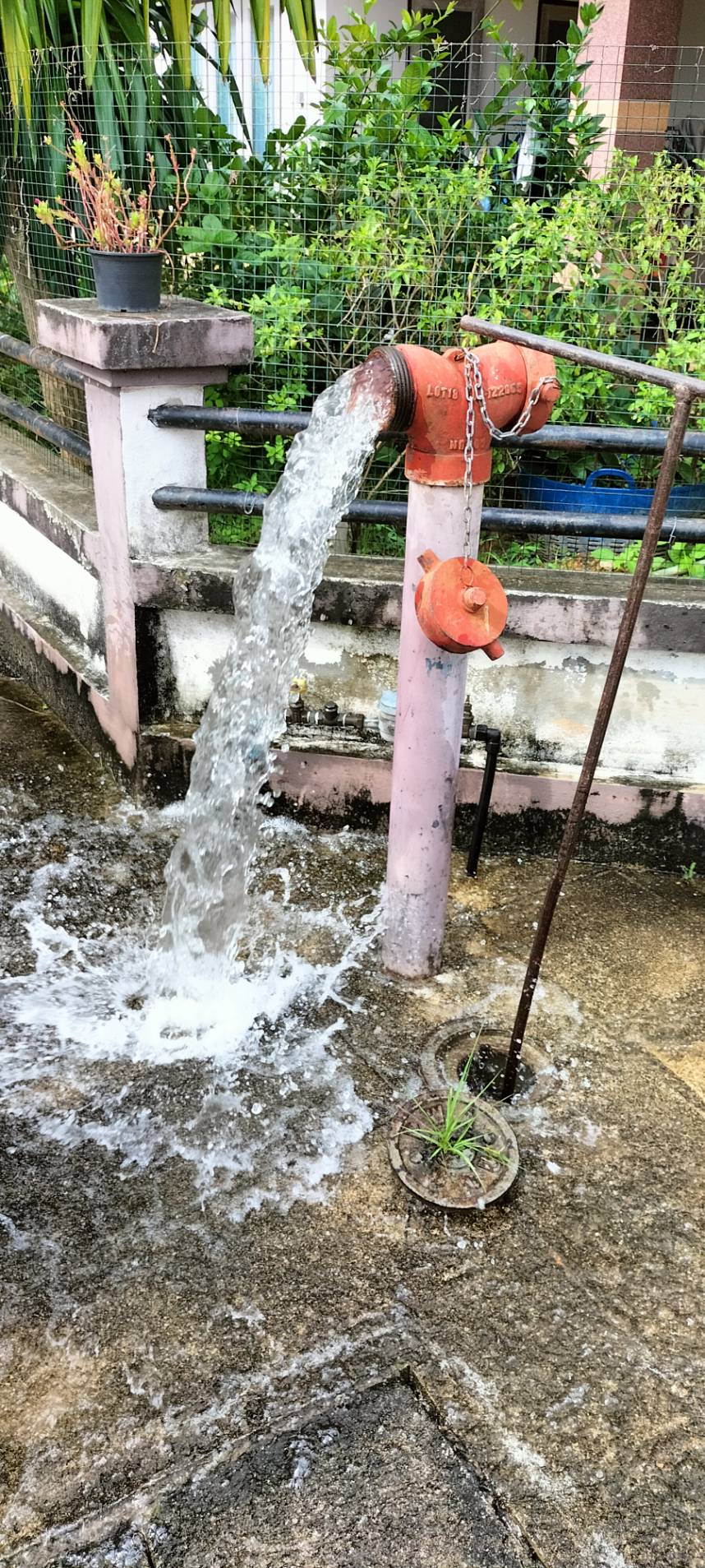 การประปาส่วนภูมิภาคสาขาทุ่งสง ดำเนินการตามแผนงานบริการและควบคุมน้ำสูญเสีย โบล์วน้ำเพื่อระบายตะกอนในเส้นท่อ และตรวจสอบแรงดันน้ำ