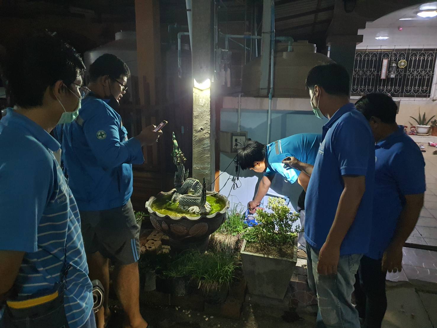 กปภ.สาขากำแพงเพชร จับมือ กรจ.ข. 10 เก็บข้อมูลแรงดันน้ำปลายสายพื้นที่การจ่ายน้ำสถานีหนองปลิงเพื่อปรับแผนการจ่ายน้ำ
