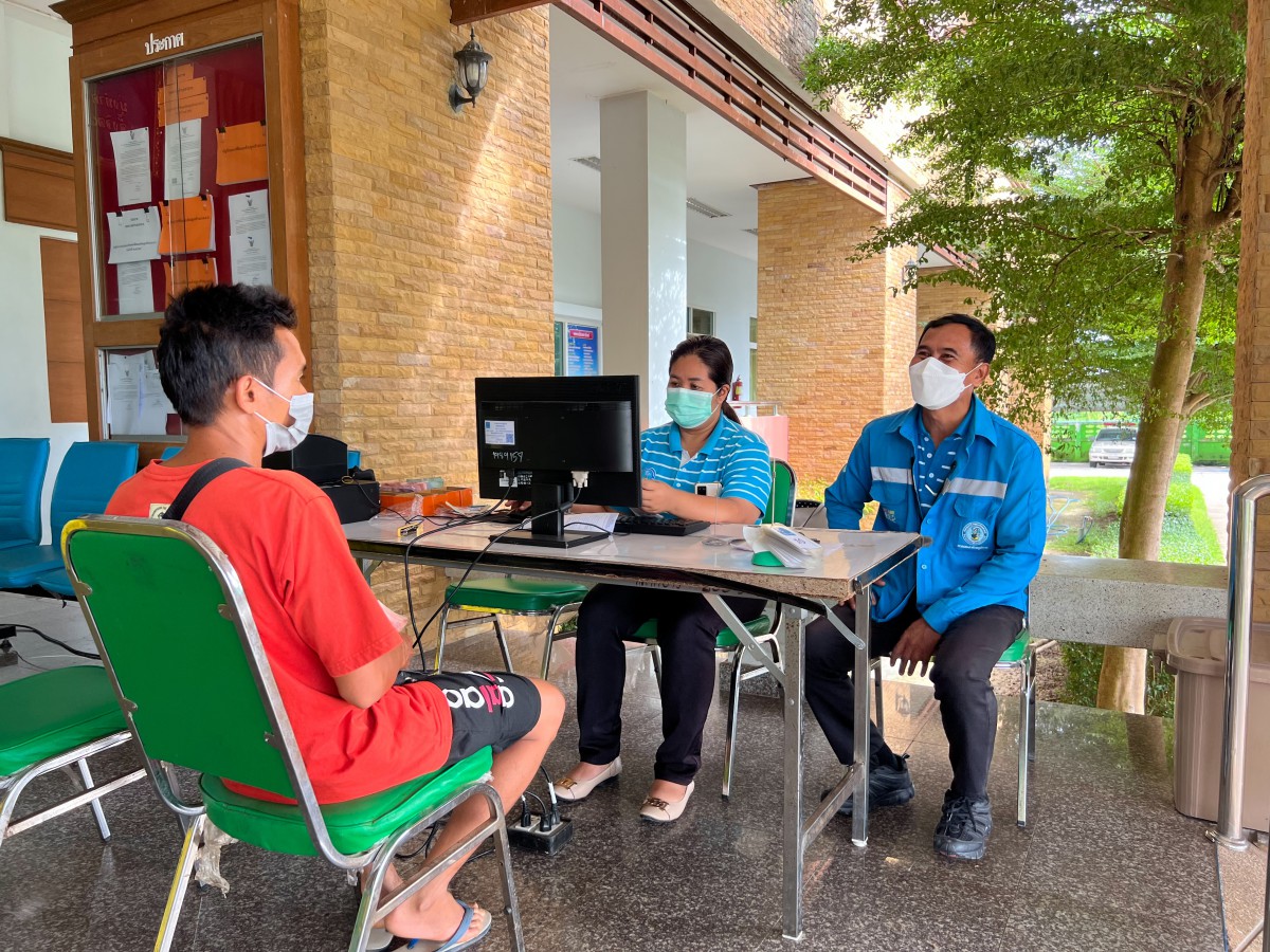 การประปาส่วนภูมิภาคสาขาจันดี ออกให้บริการรับชำระค่าน้ำนอกสถานที่