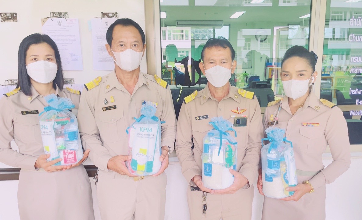 การประปาส่วนภูมิภาคสาขาชุมพร เข้าร่วมกิจกรรม "ผู้ว่าพาทำบุญวันธรรมสวนะ จังหวัดชุมพร ขับเคลื่อนการขจัดความยากจนและพัฒนาคนทุ่งช่วงวัยอย่างยั่งยืน ตามหลักปรัชญาของเศรษฐกิจพอเพียง
