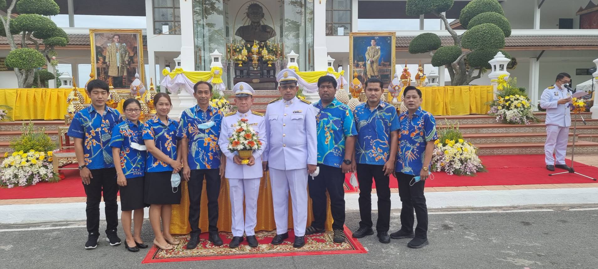 กปภ.สาขาพระนครศรีอยุธยา(พ) เข้าร่วมงาน "รำลึกครบรอบ 10 ปี เสด็จพระราชดำเนินทุ่งมะขามหย่อง"