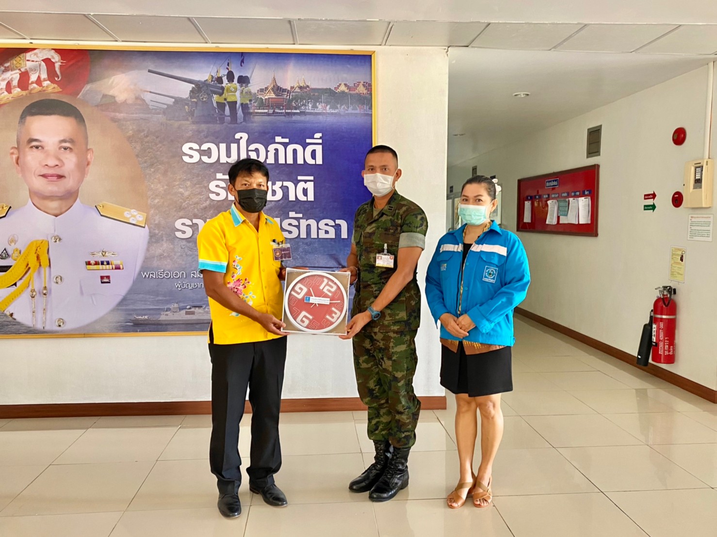 การประปาส่วนภูมิภาคสาขากระบี่ ลงพื้นที่พบผู้ใช้น้ำรายใหญ่ ภายใต้กิจกรรมมุ่งมั่นเพื่อปวงชน เติมใจให้กันครั้งที่ 8/2565