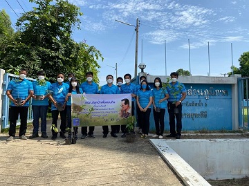 การประปาส่วนภูมิภาคสาขาพยุหะคีรี จัดกิจกรรมปลูกต้นไม้ ภายใต้ชื่อ "โครงการ กปภ.ปลูกป่าเพื่อแผ่นดินเทิดพระเกียรติพระบาทสมเด็จพระบรมชนกาธิเบศร มหาภูมิพลอดุลยเดชมหาราช บรมนาถบพิตร ปี 2565 Fathers Land