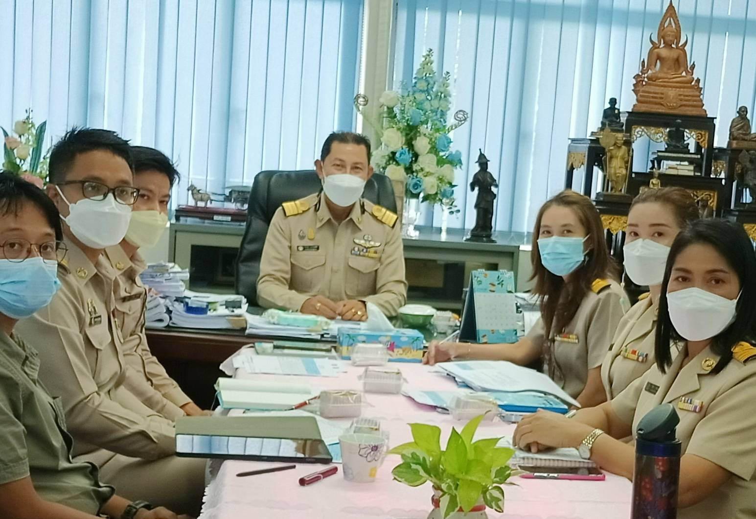กปภ.สาขาภูเก็ต จัดกิจกรรมสนทนายามเช้า (Morning Talk) ครั้งที่ 8/2565 ประจำเดือนพฤษภาคม 2565