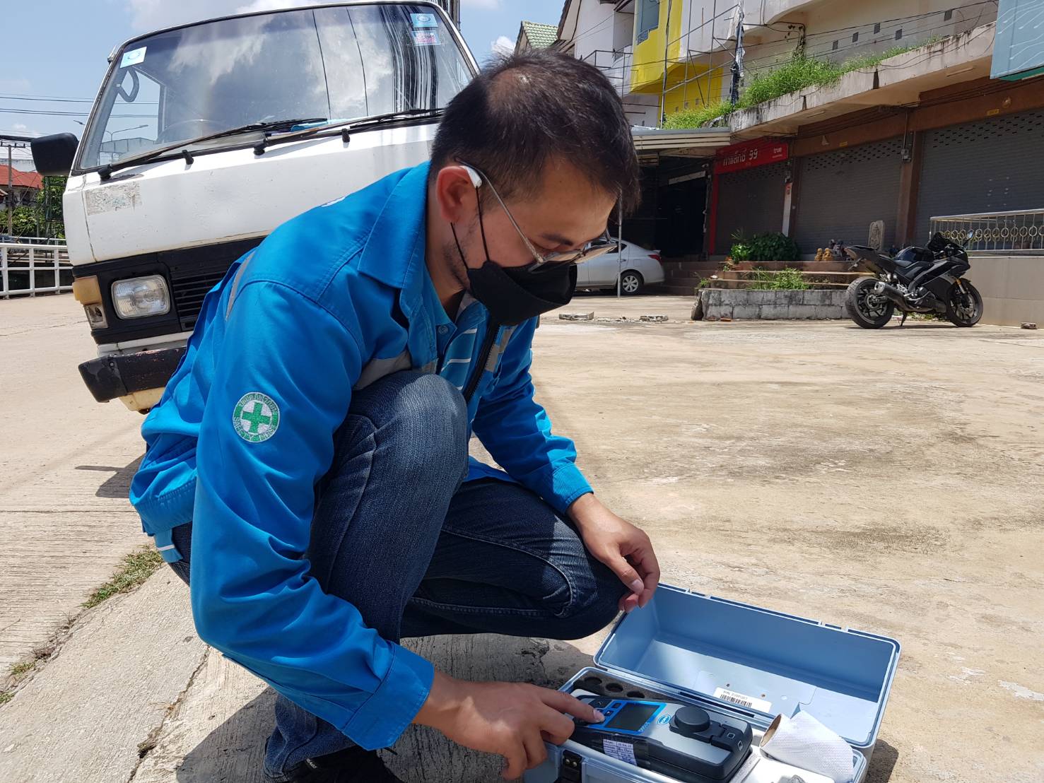 กปภ.สาขามหาสารคาม ตรวจสอบและเฝ้าระวังคุณภาพน้ำในระบบจำหน่ายตามโครงการน้ำประปาดื่มได้