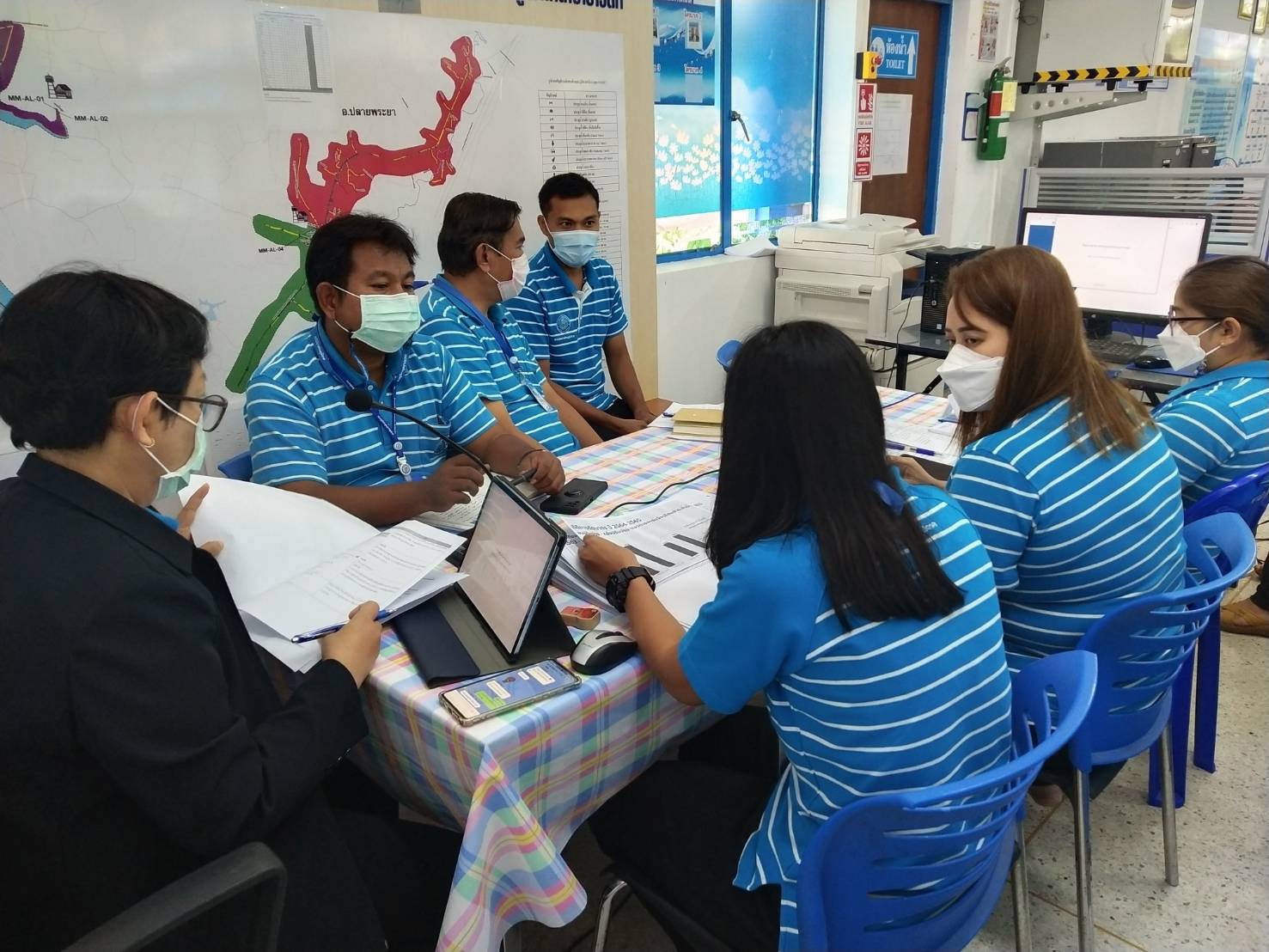 การประปาส่วนภูมิภาคสาขาอ่าวลึก จัดกิจกรรมสนทนายามเช้า (Morning Talk) ครั้งที่ 8