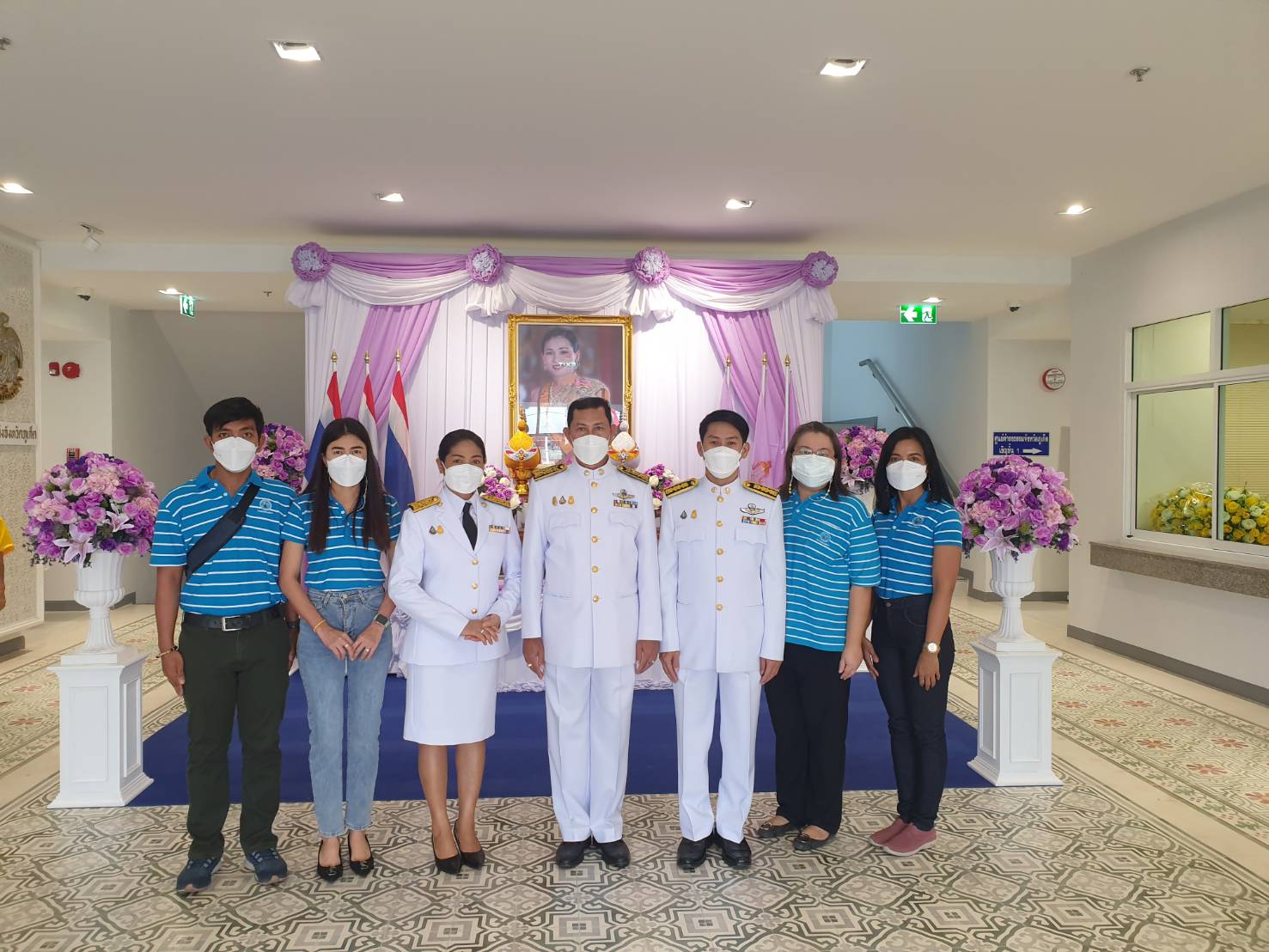 กปภ.สาขาภูเก็ต การประปาภูมิภาคสาขาภูเก็ต เข้าร่วมกิจกรรมทำบุญตักบาตร เนื่องในโอกาสวันเฉลิมพระชนมพรรษาสมเด็จพระนางเจ้าฯ พระบรมราชินี