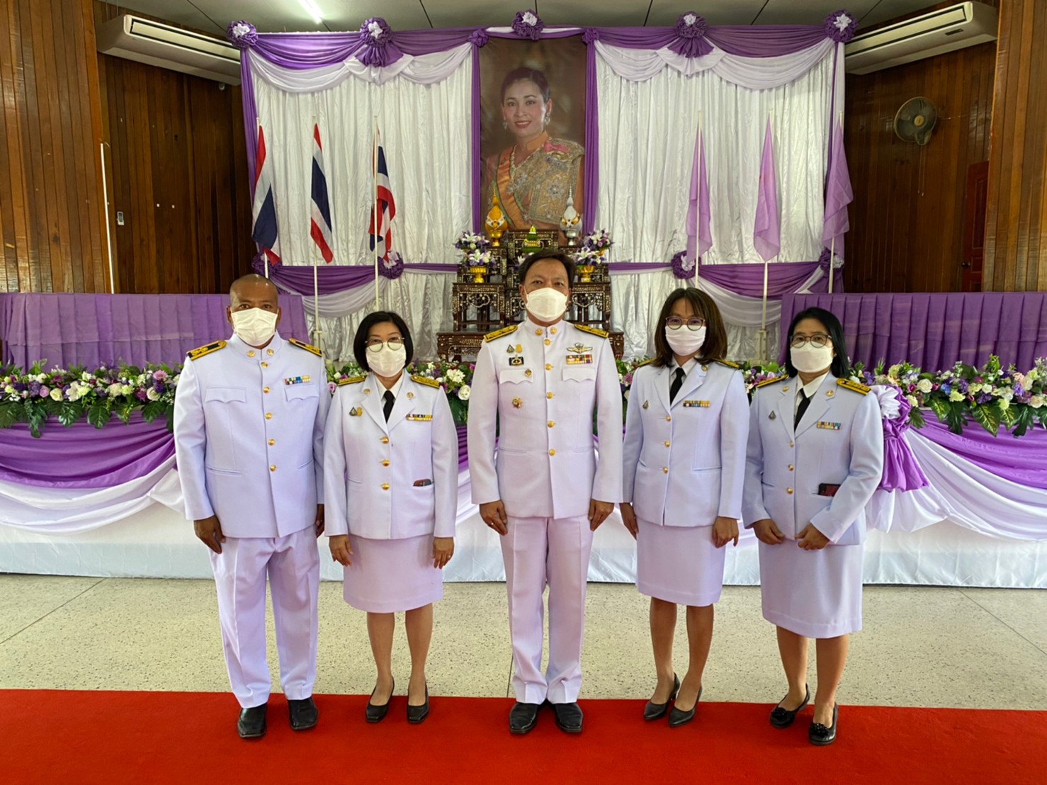 กปภ.สาขาท่ามะกา ร่วมพิธีทำบุญตักบาตรถวายเป็นพระราชกุศล กิจกรรมเฉลิมพระเกียรติสมเด็จพระนางเจ้าสุทิดา พัชรสุธาพิมลลักษณ พระบรมราชินี เนื่องในโอกาสวันเฉลิมพระชนมพรรษา 3 มิถุนายน 2565