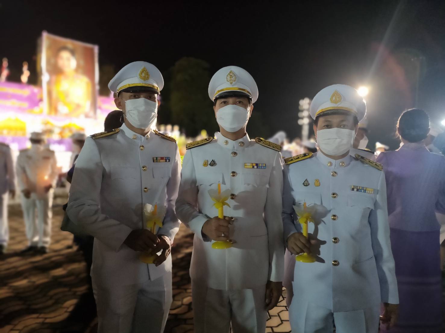 กปภ.สาขากำแพงเพชร ร่วมพิธีถวายราชสักการะและวางพานพุ่ม และพิธีจุดเทียนชัยถวายพระพรชัยมงคล สมเด็จพระนางเจ้าฯ พระบรมราชินี 3 มิถุนายน 2565